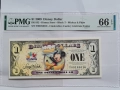 USA. $ 1 DISNEY DOLLAR 2009 PMG 66, снимка 1