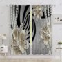 2бр. Елегантни антични перлени цветя, полузатъмняващи завеси за домашен декор, 5размера, снимка 6