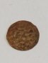 Монета Солид Карл Х Густав 0.32гр. диаметър 1.5см. Рига Шведска власт - 21241