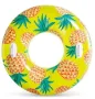 Надуваем пояс Intex, 107 см, PVC, тропически плодове, жълт/зелен/розов, снимка 5