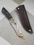 Ръчно изработен ловен нож от марка KD handmade knives ловни ножове , снимка 1 - Перални - 32579062