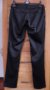 Дамски черен панталон от еластичен сатен, снимка 2