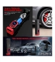 Автомобилен компресор FEIKFEIZ, 150PSI, 7800mAh, 35L/min, DC 12V, 120W, двоен източник на захранване, снимка 2
