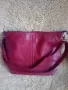 Червена италианска чанта естествена кожа , снимка 11