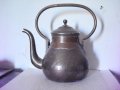 Стар чайник мед + месинг 2, снимка 1 - Антикварни и старинни предмети - 26880350