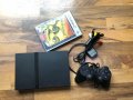 PS2 Slim + Джойстик,AV Кабел и Захранване, снимка 1
