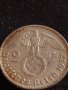 Сребърна монета 2 райхсмарки 1937г. Нацистка Германия Трети Райх с СХВАСТИКА за КОЛЕКЦИЯ 42049, снимка 6