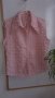 Дамска риза без ръкав бледо розова С/М без следи от употреба, снимка 1 - Ризи - 37222882
