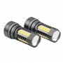 3000050944 Крушки диодни LED CANBUS 3030 18SMD HP24W Бял 12V / 24V 2бр 02803, снимка 3