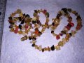 ГЕРДАНЧЕ СКЪПОЦЕННО КОЛИЕ от НАТУРАЛНИ ЦВЕТНИ КАМЪЧЕТА и МЪНИСТА 34706, снимка 5