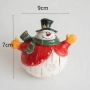 Коледни снежни човечета от полирезин – малка фигурка, идеална коледна украса за всеки дом, снимка 5