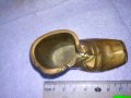 Старинна КОЛЕКЦИОНЕРСКА МЕДНА РЕТРО ОБУВКА Ръчна МАЙСТОРСКА ИЗРАБОТКА - Декоративна ОБУВЧИЦА 41389, снимка 13