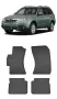 Гумени стелки за Subaru Forester 08-13 Impreza 08-13 Legacy 03-09, снимка 5
