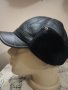 Кожена шапка с малка козирка Комфорт , снимка 1 - Шапки - 43414200
