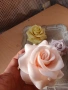 Класическа роза от сапун, ръчно изваяна, за декорация в дома или за подарък, снимка 6