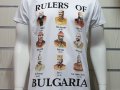 Нова мъжка тениска с трансферен печат България - ханове на България, снимка 5