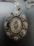 Красиво Сребърно Дамско Колие Часовник , снимка 2
