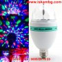 LED трицветна въртяща се електрическа диско крушка/лампа - 3W/6W    код 0935, снимка 5