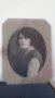 Фотокартина,образ в картонена рамка 1918г. ., снимка 1