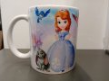 Бяла порцеланова чаша на София Първа / Sofia the First, снимка 3
