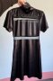 Малка черна рокля с мрежичка, снимка 2