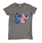Нова дамска тениска със Стич (Stitch & Angel), снимка 1 - Тениски - 43775093