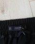 Черен панталон с джобове и дантела ZARA , снимка 4