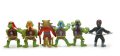 6 бр малки Костенурките Нинджа пластмасови фигурки pvc за игра и украса торта играчки, снимка 2