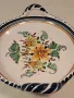 италианско керамично плато с цветя 6/1, снимка 5