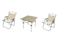 комплект къмпинг маса и 2 стола, снимка 1