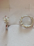 Нови сребърни обечки с циркони , снимка 4