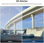 Нов NEEWER 37 mm CPL филтър за Dash Cam HD кръгъл , снимка 5
