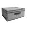 Кутия за съхранение, със сив капак ,40x40x20 см