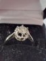 Златен 750 проба дамски пръстен с брилянт 0.9 карата диамант, снимка 4