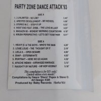 Party Zone Dance Attack '93, снимка 3 - Аудио касети - 37878042