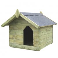 дървена кучешка колиба  - безплатна д-ка, снимка 5 - За кучета - 38270294