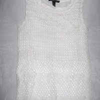 Дамска рокля бяла плетиво, снимка 1 - Рокли - 28589953