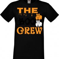Мъжка тениска The Boo Crew 2,Halloween,Хелоуин,Празник,Забавление,Изненада,Обичаи,, снимка 2 - Тениски - 38131904