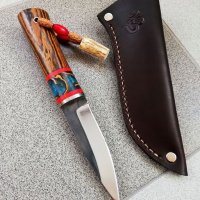 Ръчно изработен ловен нож от марка KD handmade knives ловни ножове, снимка 2 - Ловно оръжие - 39889785