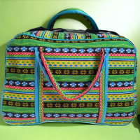 Големи летни пътни чанти с красив цветен принт, снимка 2 - Сакове - 44879535