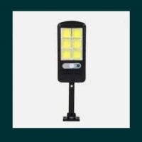 Соларна улична лампа 6 LED COB със сензор за движение, снимка 4 - Лед осветление - 33375378