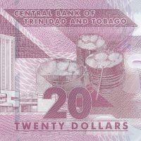20 долара 2020, Тринидад и Тобаго, снимка 2 - Нумизматика и бонистика - 35337571