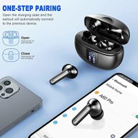 Безжични слушалки Водоустойчиви Bluetooth 5.3 LED дисплей, снимка 6 - Слушалки и портативни колонки - 40776382
