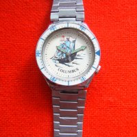 Рядък мъжки руски ръчен часовник Полет Columbus, снимка 11 - Антикварни и старинни предмети - 38850647