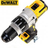 Акумулаторент Безчетков Винтоверт Dewalt DCD996 Батерия Зарядно Куфар, снимка 9 - Винтоверти - 39361617