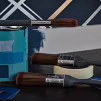 Нов комплект 3 броя синтетични четки за боядисване стени дом ремонт, снимка 5 - Други инструменти - 40774035