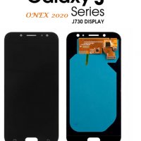 Нов 100% Оригинален LCD Дисплей + Тъч скрийн за Samsung Galaxy J7 2017 SM-J730F Black, снимка 1 - Резервни части за телефони - 31480446