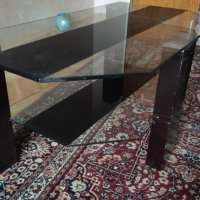 продавам стъклена маса и стъклена стойка за телевизор , снимка 6 - Маси - 43597877