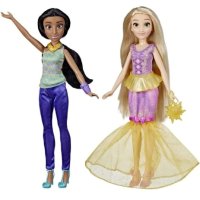 Голям комплект кукли принцеса Рапунцел и принцеса Ясмин Disney princess , снимка 6 - Кукли - 44086613