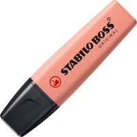 Маркери хайлайтър - STABILO BOSS ORIGINAL NatureCOLORS - 4 бр.- Кално зелено, Сиена, Умбра, Черно, снимка 4 - Ученически пособия, канцеларски материали - 43440329